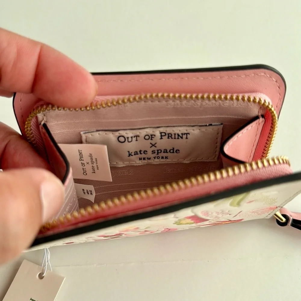 Kate Spade Story Teller Secret Garden Coin Purse